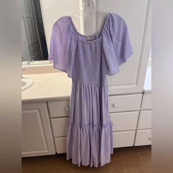 Ivy City Co Purple Lennon Dress - Picture 2 of 5